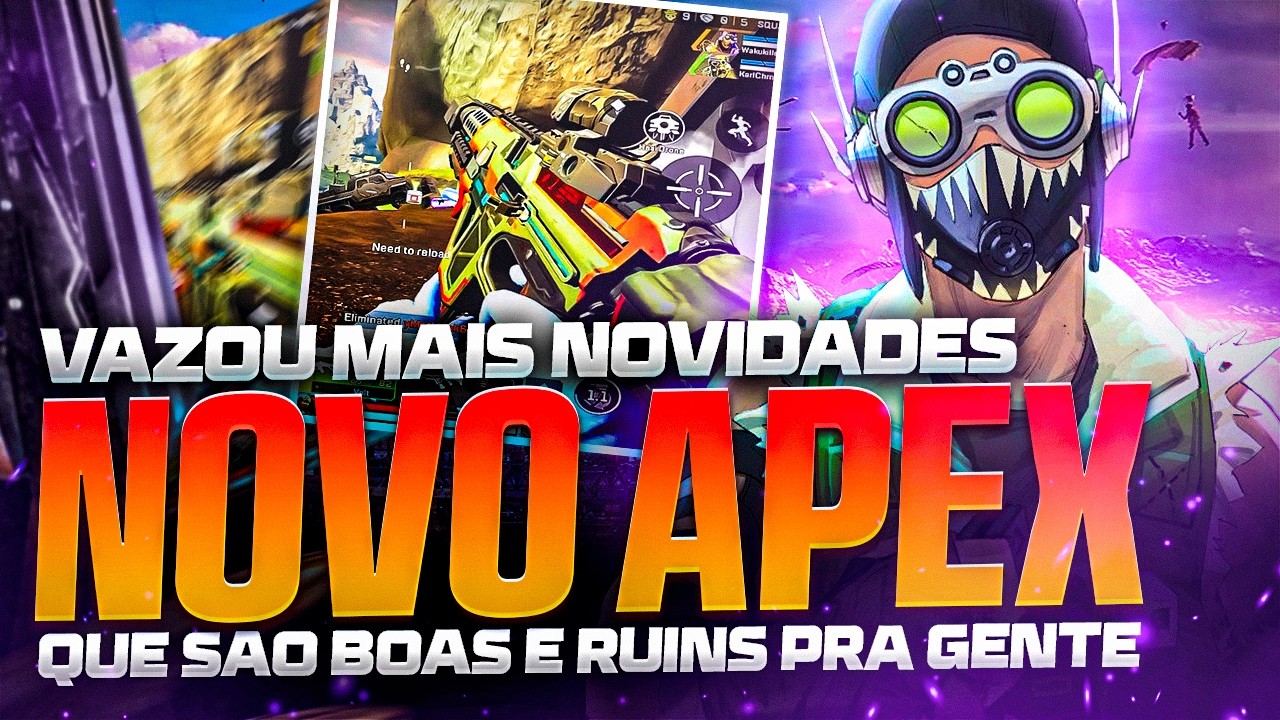 NOVO APEX MOBILE! VAZOU NOVIDADES BOAS E RUINS🔥🔥🔥  APEX LEGENDS MOBILE
