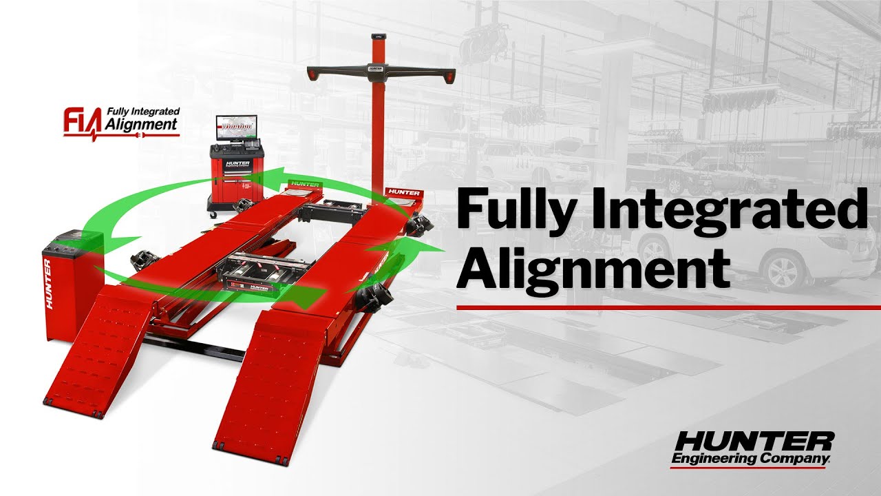 Fully Integrated Alignment Equipment from Hunter Engineering