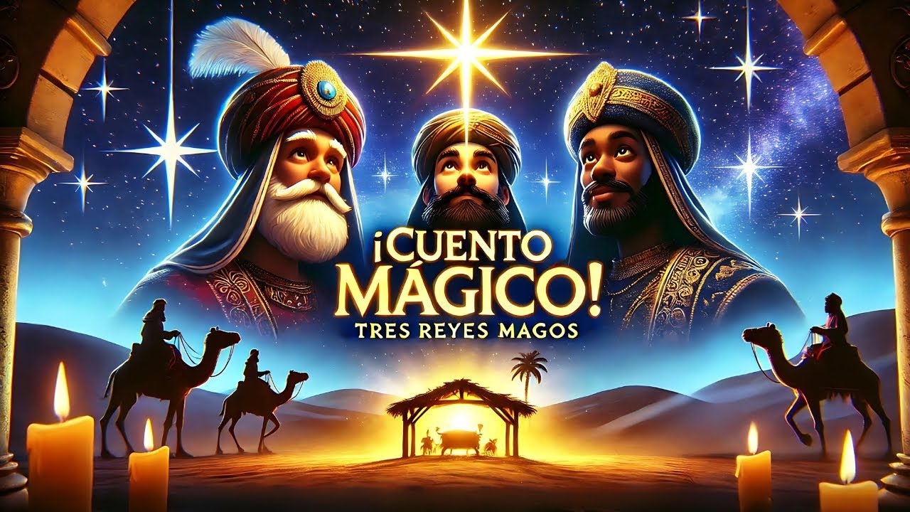 La Aventura de los Tres Reyes Magos | Cuento Infantil para Dormir | PixelCreati