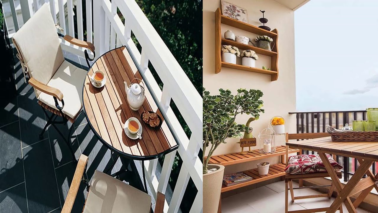 30 Ideias DECORAÇÃO DE VARANDA PEQUENA/ Como decorar varanda pequena