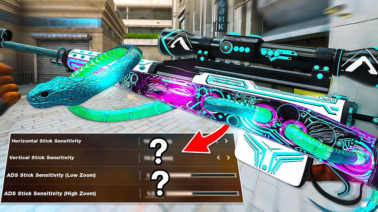 How to be the #1 Cold War SNIPER.. (Best Sniping Sensitivity/Settings)