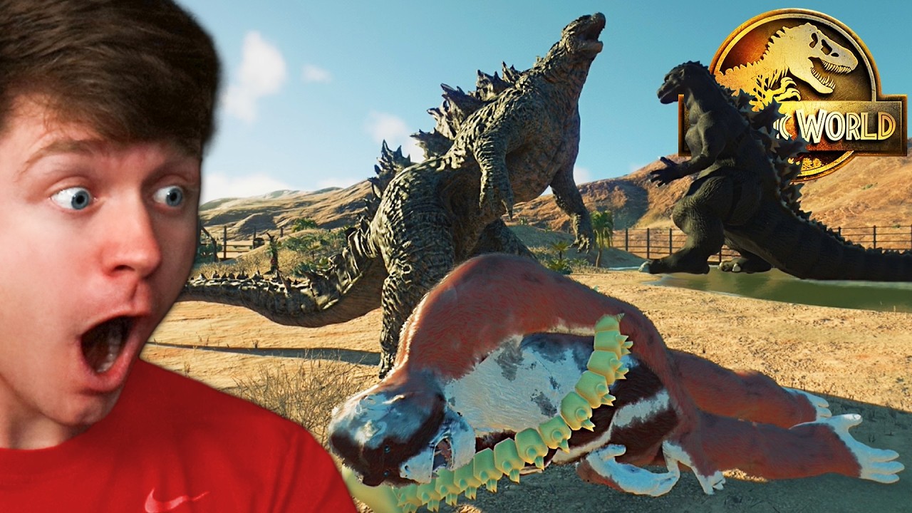 GODZILLA KAIJU BATTLE in JURASSIC WORLD EVOLUTION 2