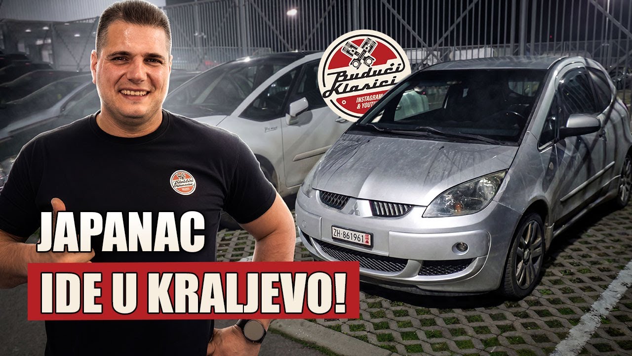 Uvezao sam Mitsubishi Colt CZT iz Švajcarske!
