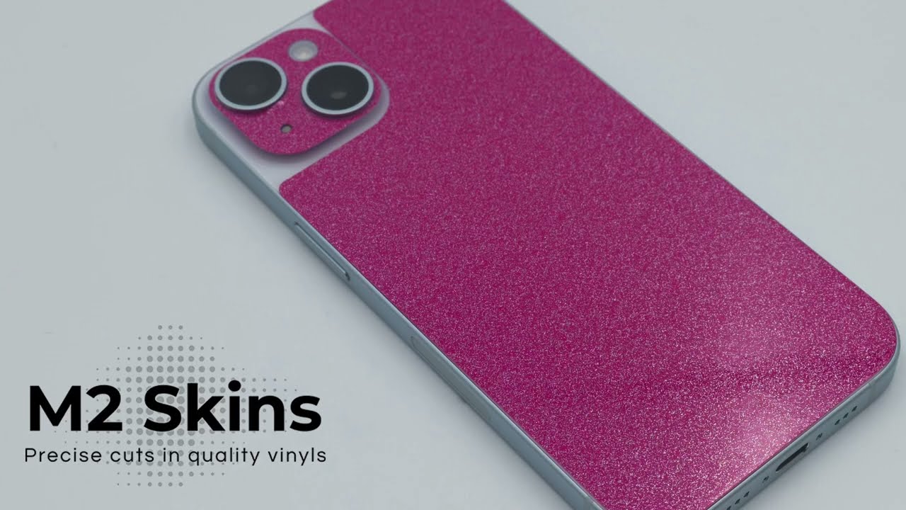M2Skins Apple iPhone 15 Simple Back Only Skin Installation