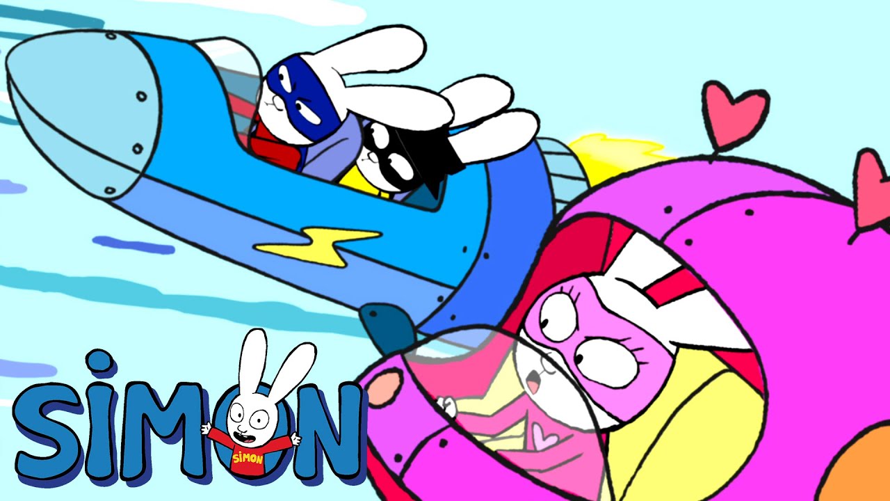 O Gigabobot parece ser muito forte 🚀🚀🚀 Simon | Compila&ccedil;&atilde;o 1 Hora 4&ordf; temporada | Desenhos animados