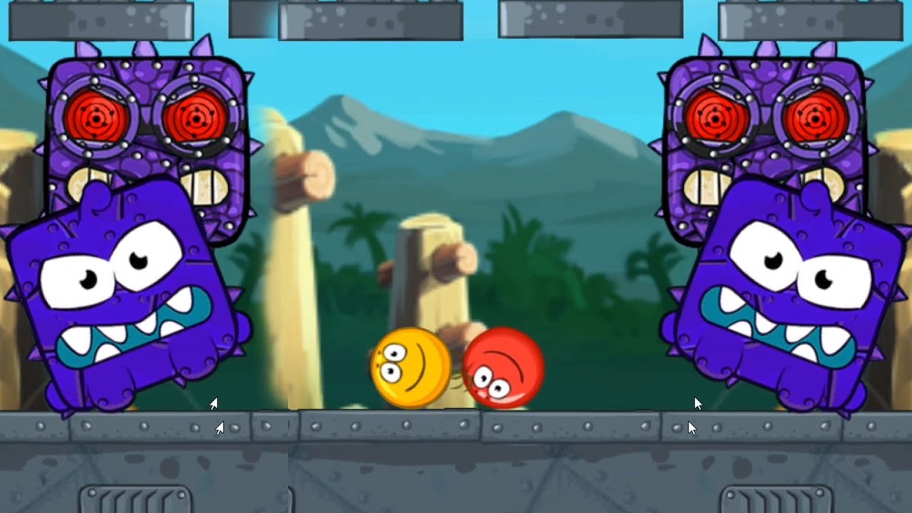 RED BALL 4 TOMATO BALL & YELLOW BALL 'FUSION BATTLE' with BILBERRY & OM NOM BOSSES VOLUME 3