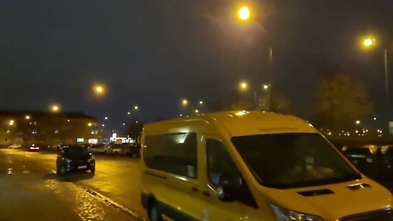 Segevång Malmö, på kvällen