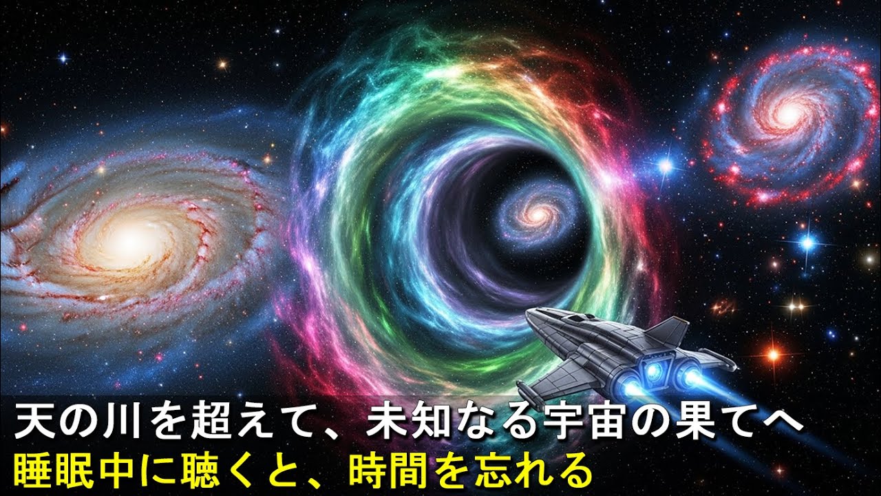 [睡眠ドキュメンタリー] 天の川銀河を越える旅