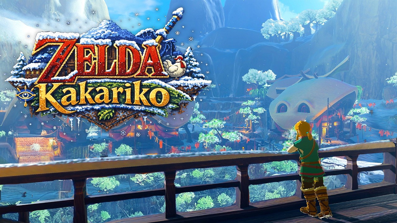 Last Days of Winter in Kakariko 🍃 Relaxing Zelda Study | Work Music and Ambiance
