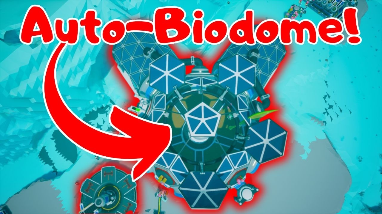 Я прокачал БИОДОМ до максимума в дополнении Megatech для Astroneer!