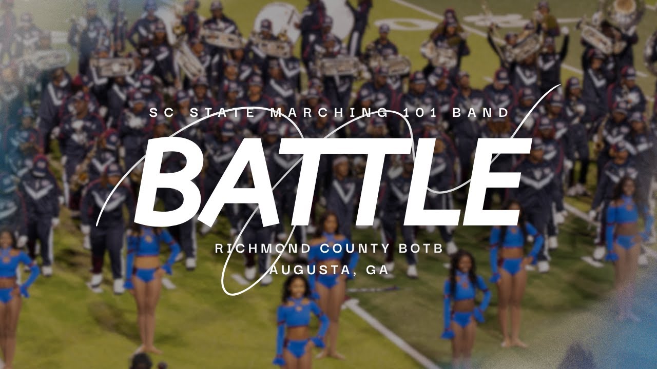 Battle vs Virginia Union University at Richmond County BOTB | SCSU Marching 101 2025