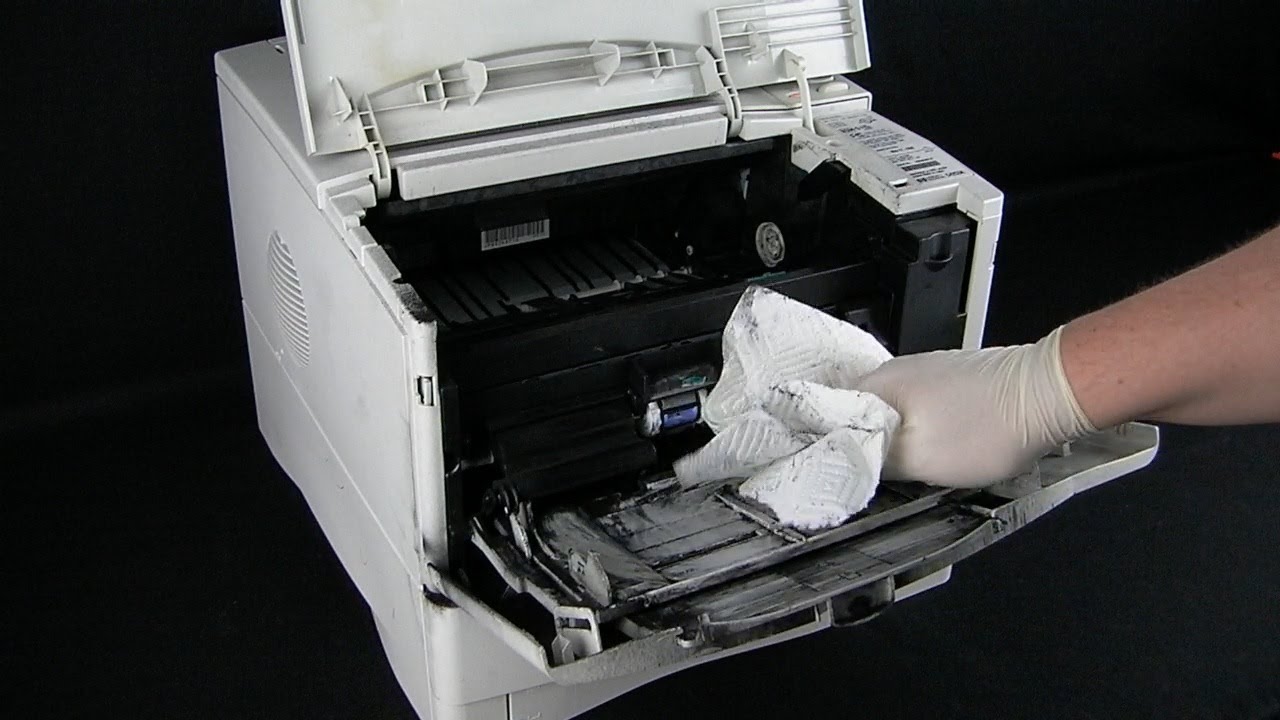 How to Clean Up Toner Spills
