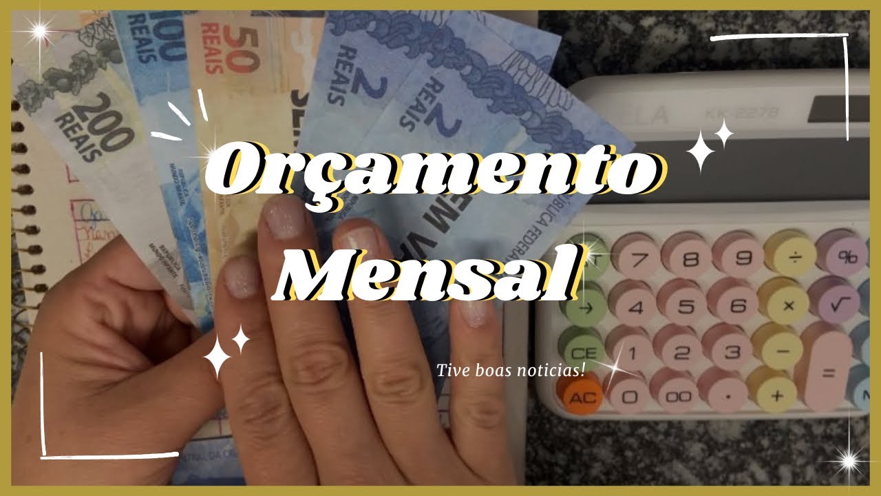 Orçamento mensal | Planejamento financeiro | Técnica dos envelopes 