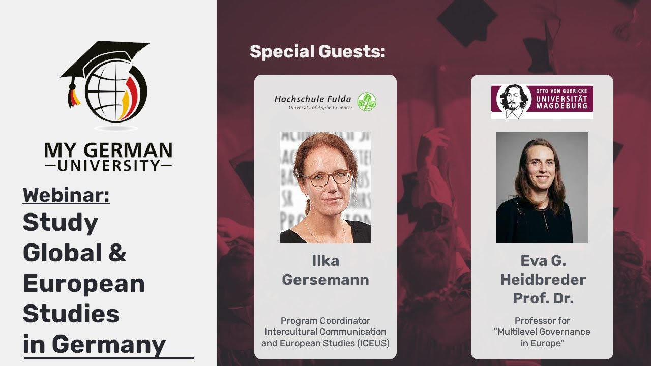 Webinar: Study Global & European Studies in Germany