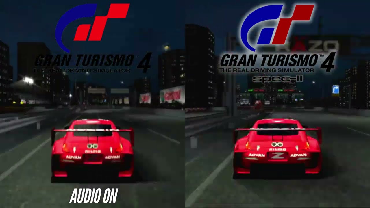 Gran Turismo 4 and Gran Turismo 4 Spec II - Nissan 350Z Concept LM Race Car '02 (Exhaust Sounds)