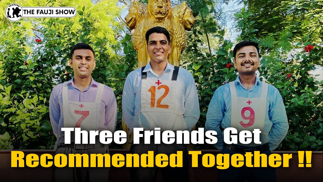 Three Friends share their CDS Written to SSB Journey !! SSB Behind The Scenes !! Ep-159 #cds #afpa