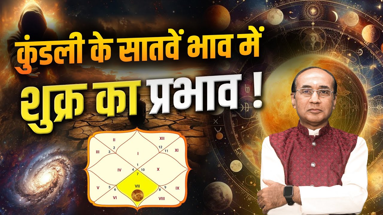 सातवें भाव में शुक्र ग्रह के प्रभाव | Shukra in Seventh House | Venus in 7th House Good or Bad?