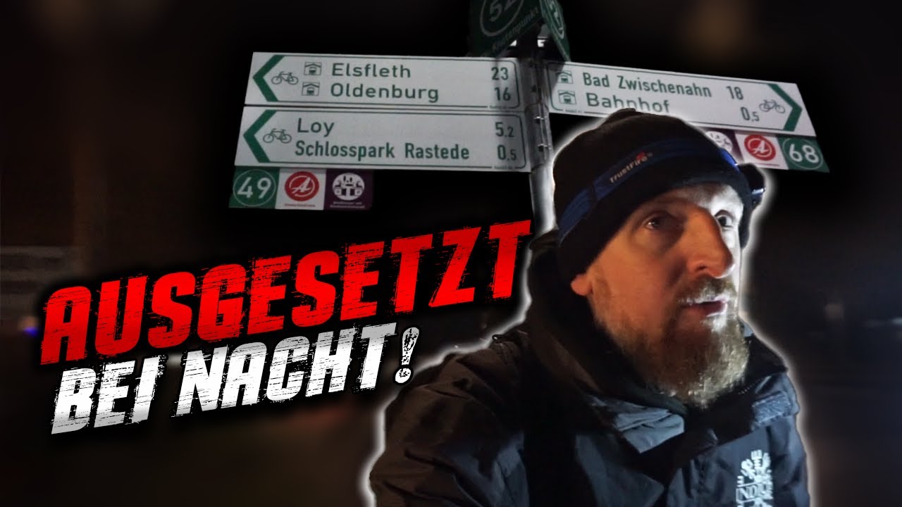 BEI NACHT UND NEBEL DEN WEG NACH HAUSE FINDEN! 😀 #EINFACHMACHEN CHALLENGE!