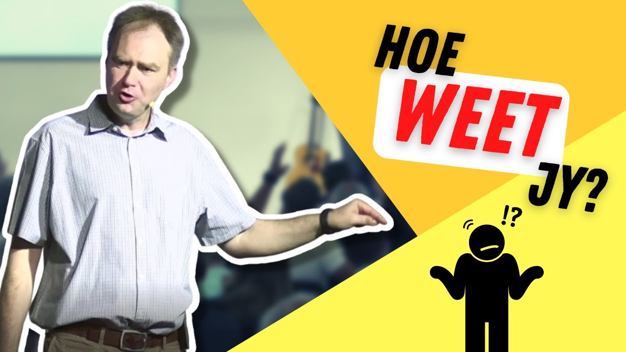 1. Hoe weet ek regtig of ek `n kind van God is? | 21 Treë van Dissipelskap (Johan Delport)