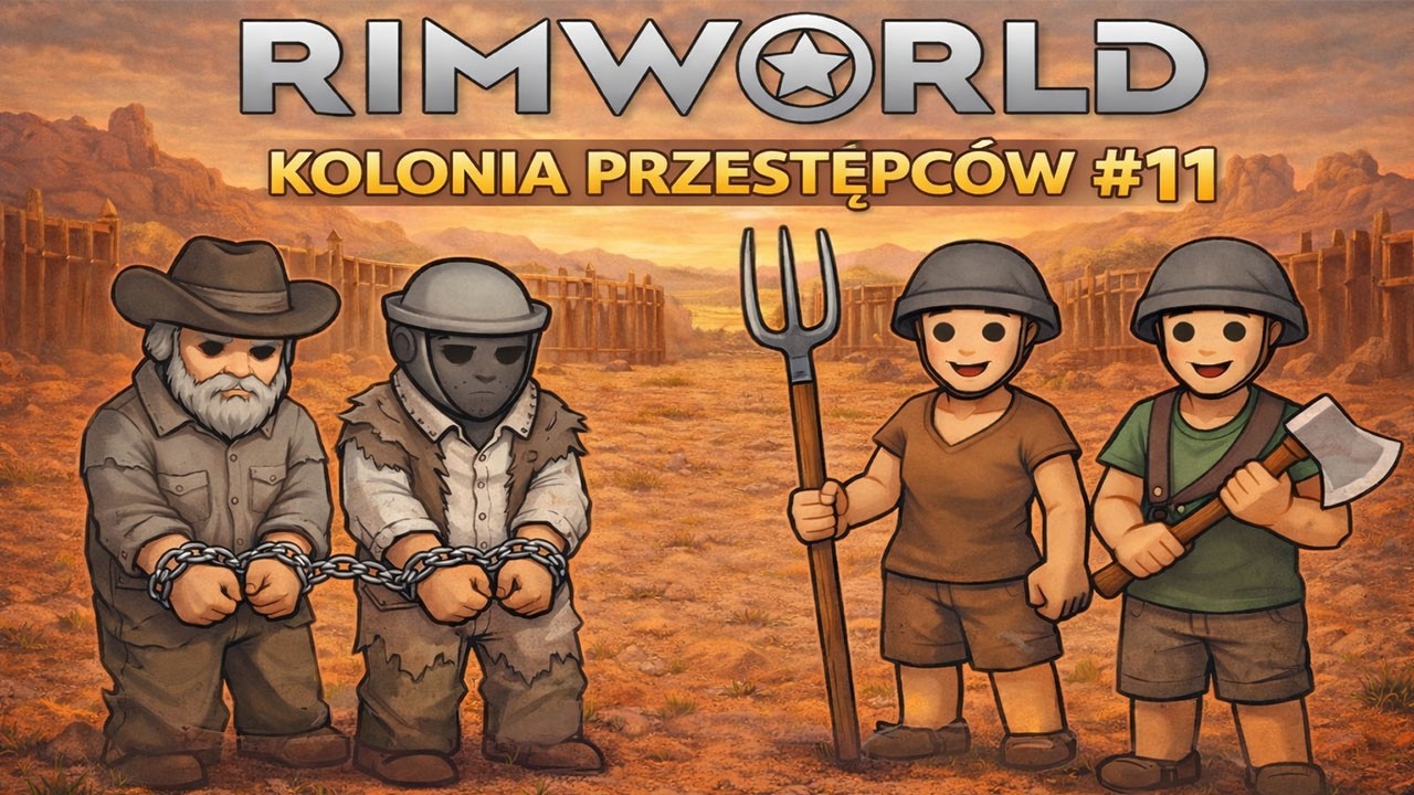 Aż CZTERECH nowych kolonist&oacute;w!? 🌵 RimWorld #11