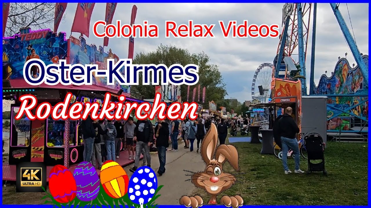 Die Osterkirmes 2025 von Deutz nach Köln - Rodenkirchen