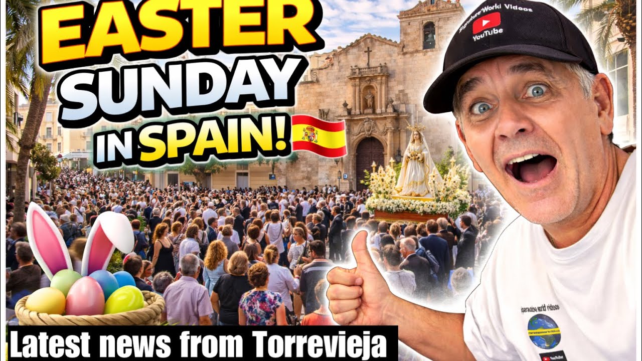 Walking Through Torrevieja on Easter Sunday (Big News in Spain)
