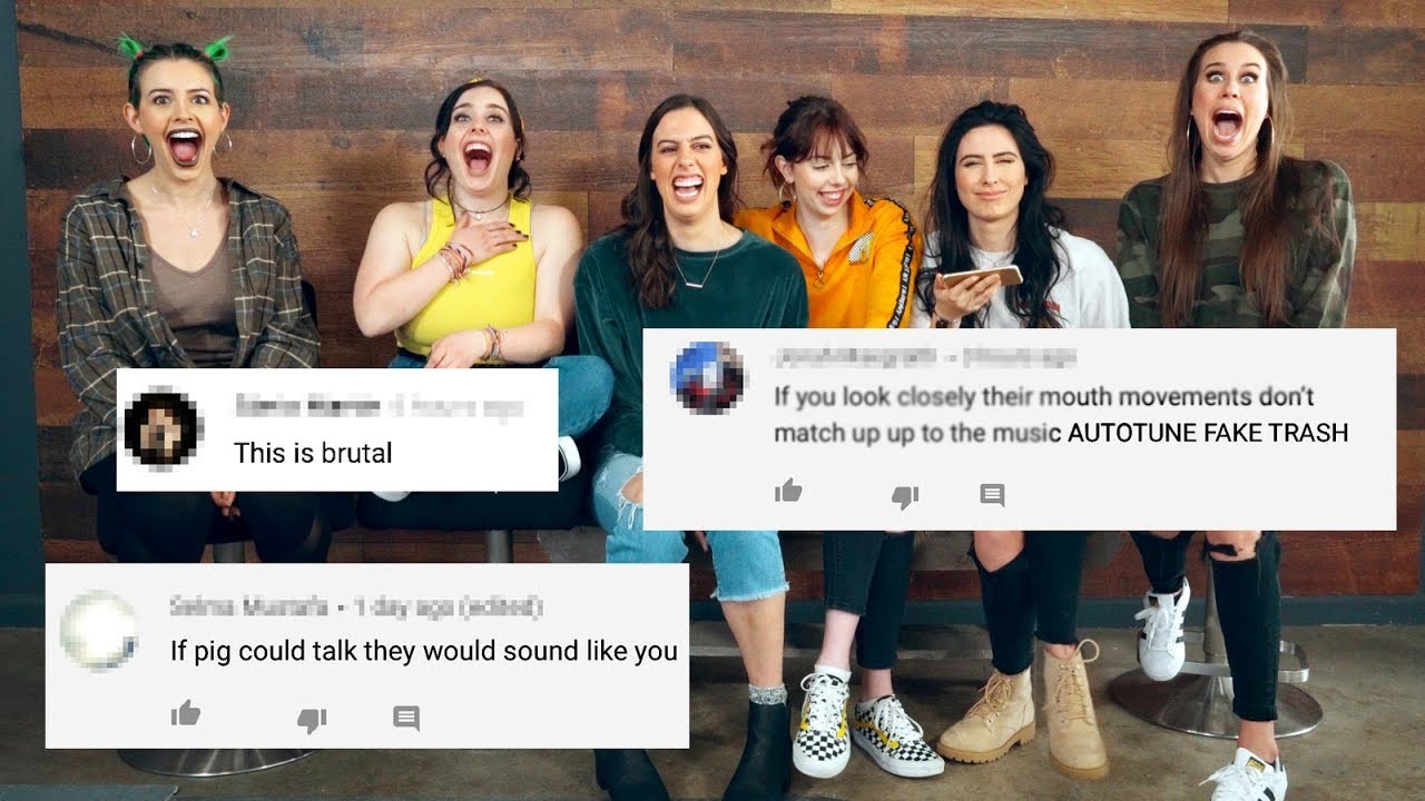 REACTING TO HATE COMMENTS - James Charles collabs/Fake Love Cover