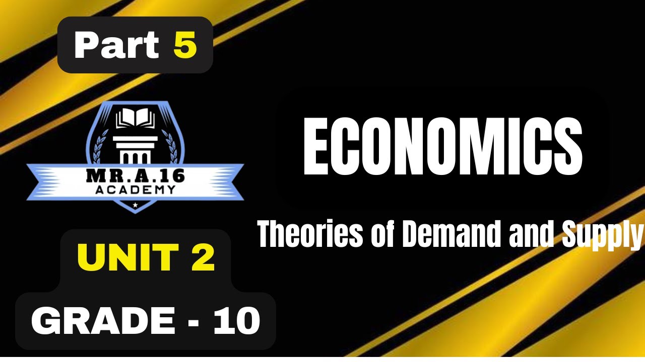 ECONOMICS GRADE 10 UNIT 2 PART 5/ 2.4.2 ELASTICITY OF SUPPLY AND UNIT 2 SUMMARY