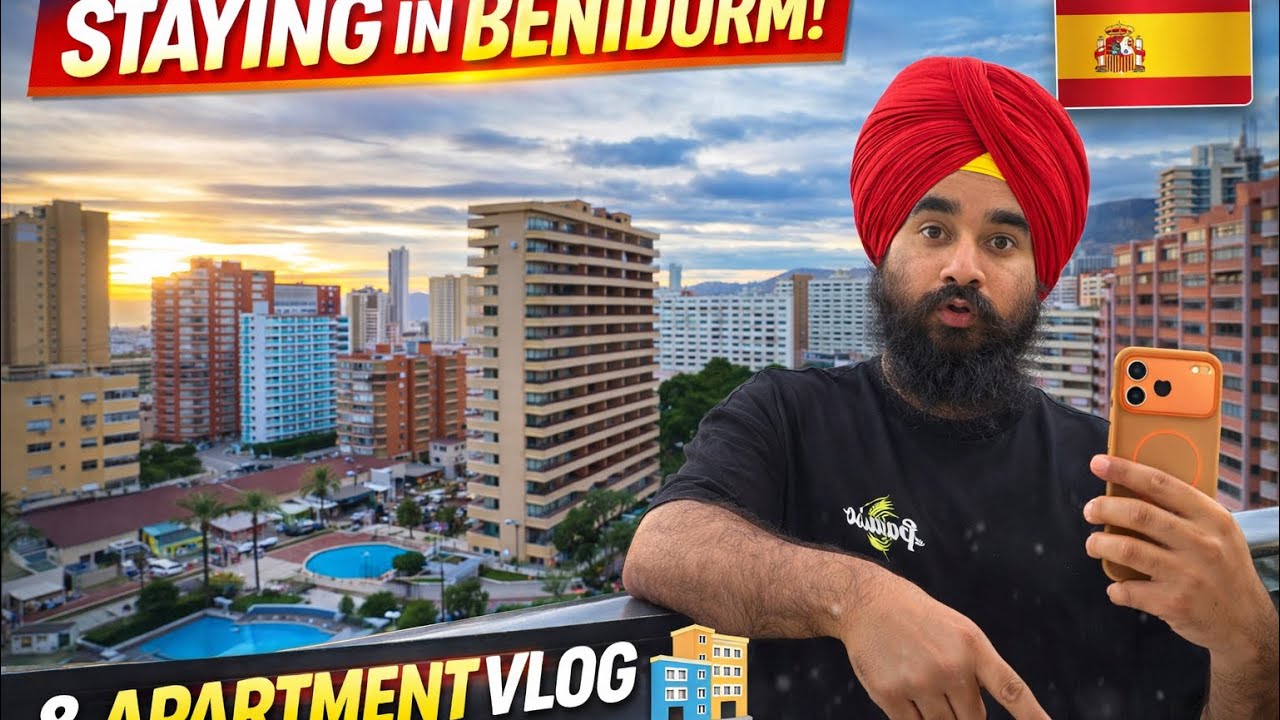 Part - 2 | Benidorm Apartment Tour With a Freind | #veg_wanderer 