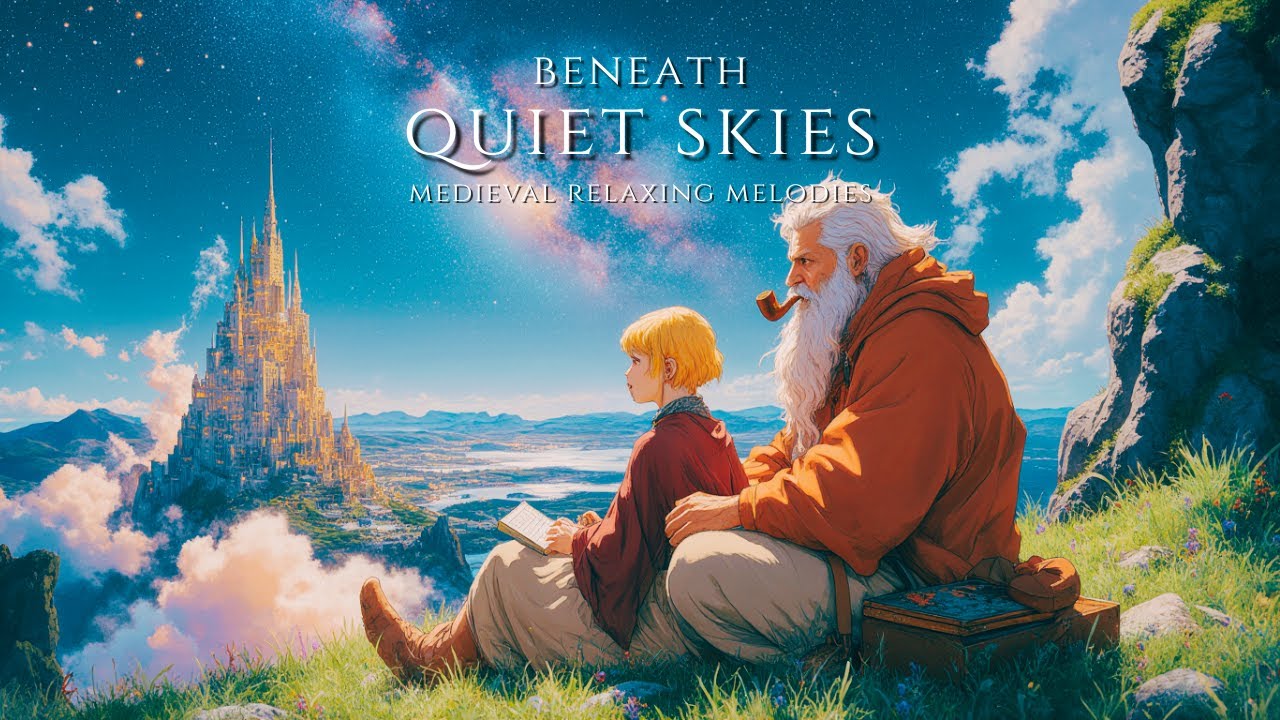 Medieval Music for Relaxation & Focus｜The Mage’s Tale Beneath Quiet Skies #MedievalMusic
