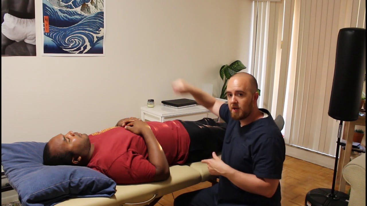 Osteopathic Treatment: Soft Tissues of The Superior Iliac Crest They Help Move the Pelvis...