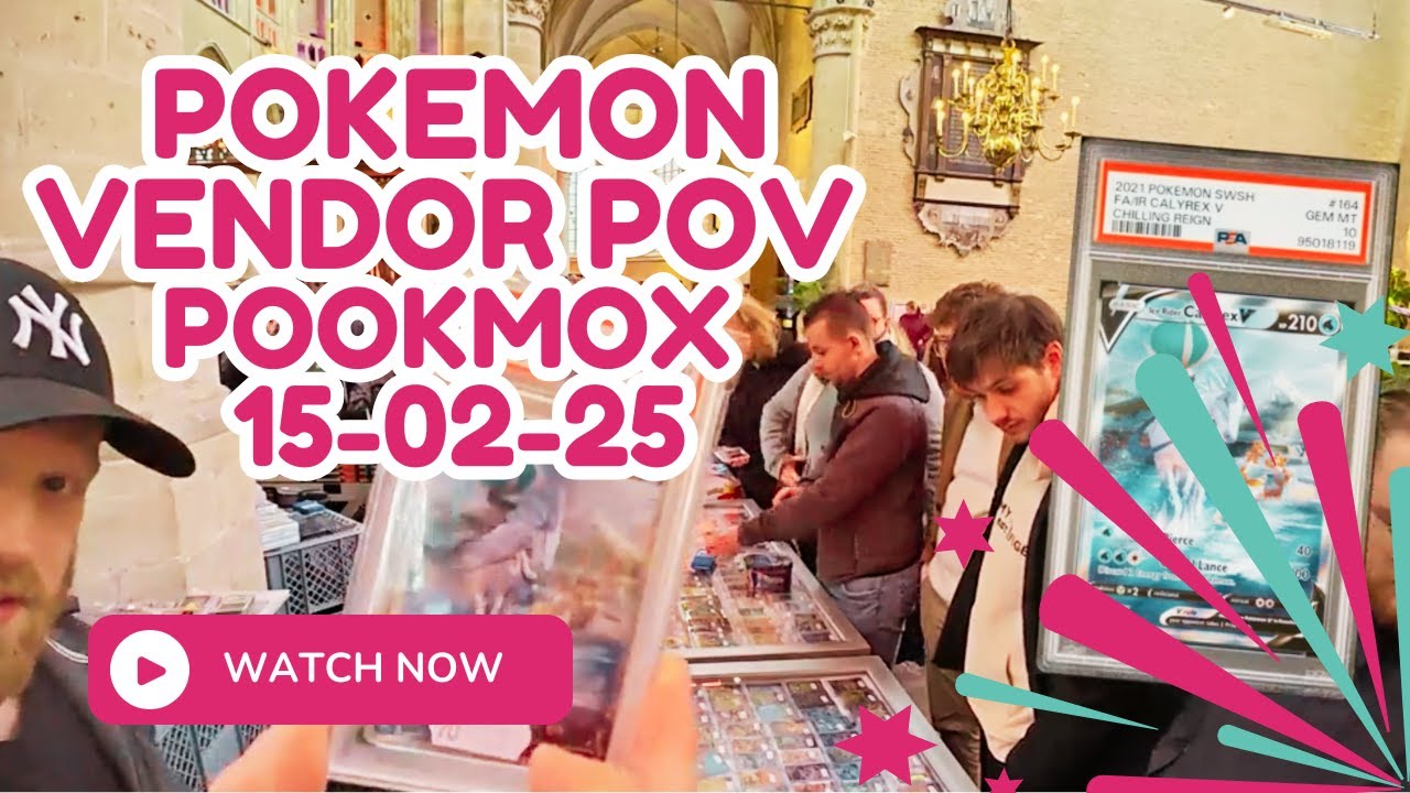 Pokémon Vendor POV I Pookmox 15-02-2025 I #pokemon #pokemonchannel #pov #tcg #povs