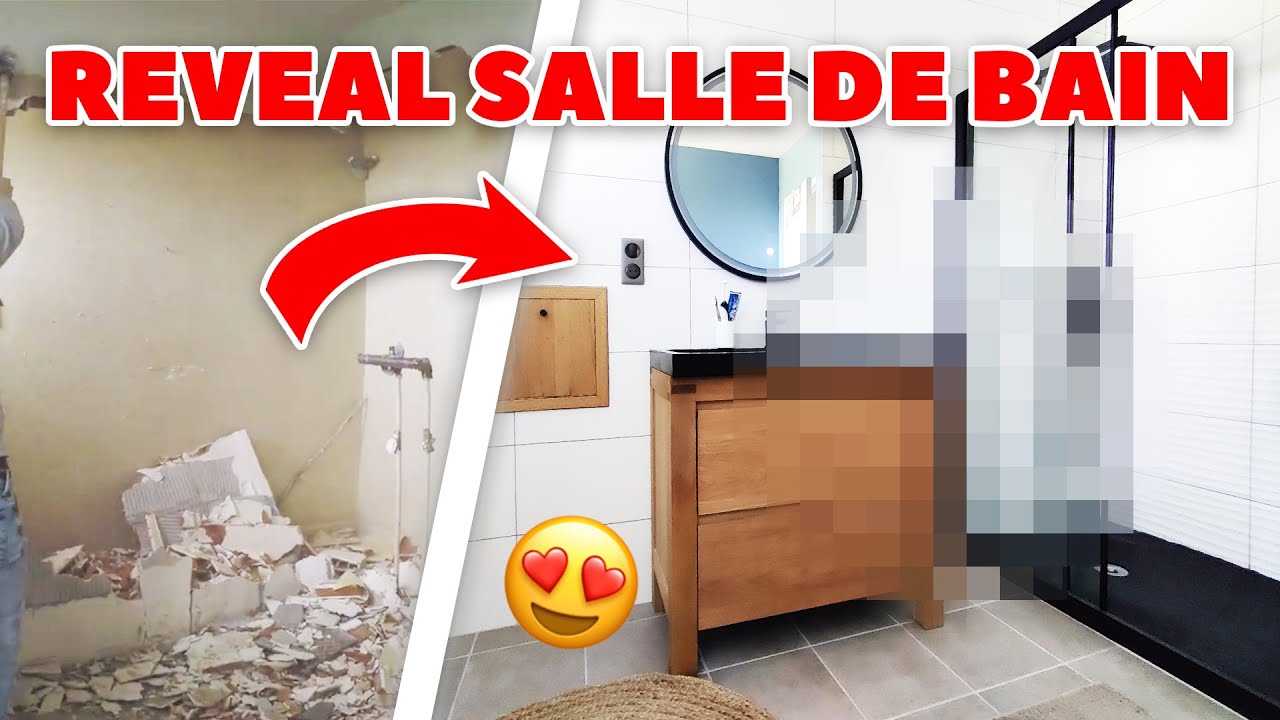 LA SALLE DE BAIN EST TERMINÉE 🤩🚿