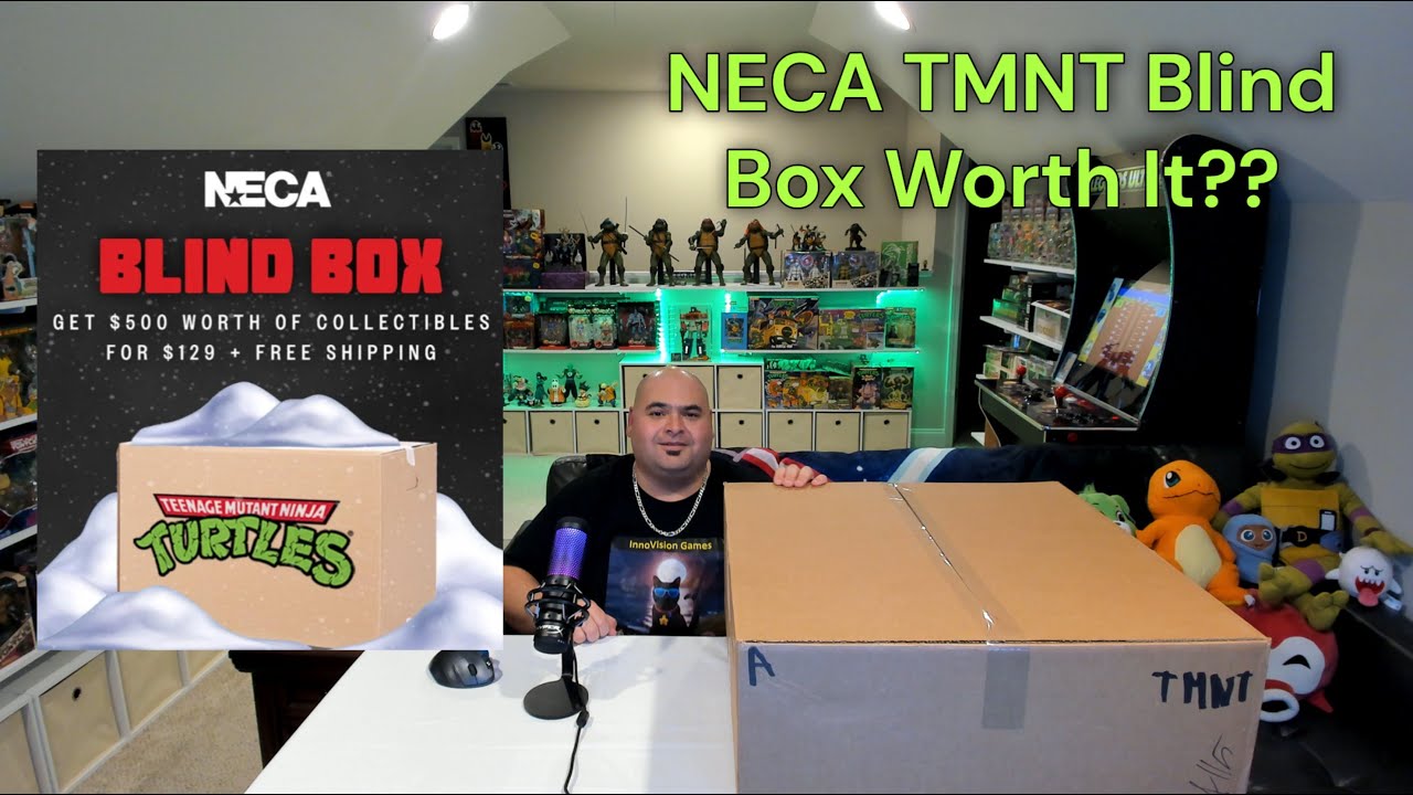 NECA TMNT Blind Box #1 Unboxing