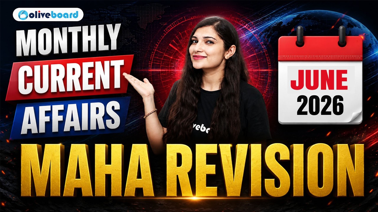 Monthly Current Affairs June 2026 | Maha Revision for Banking Exams | Sheetal Sharma | Oliveboard