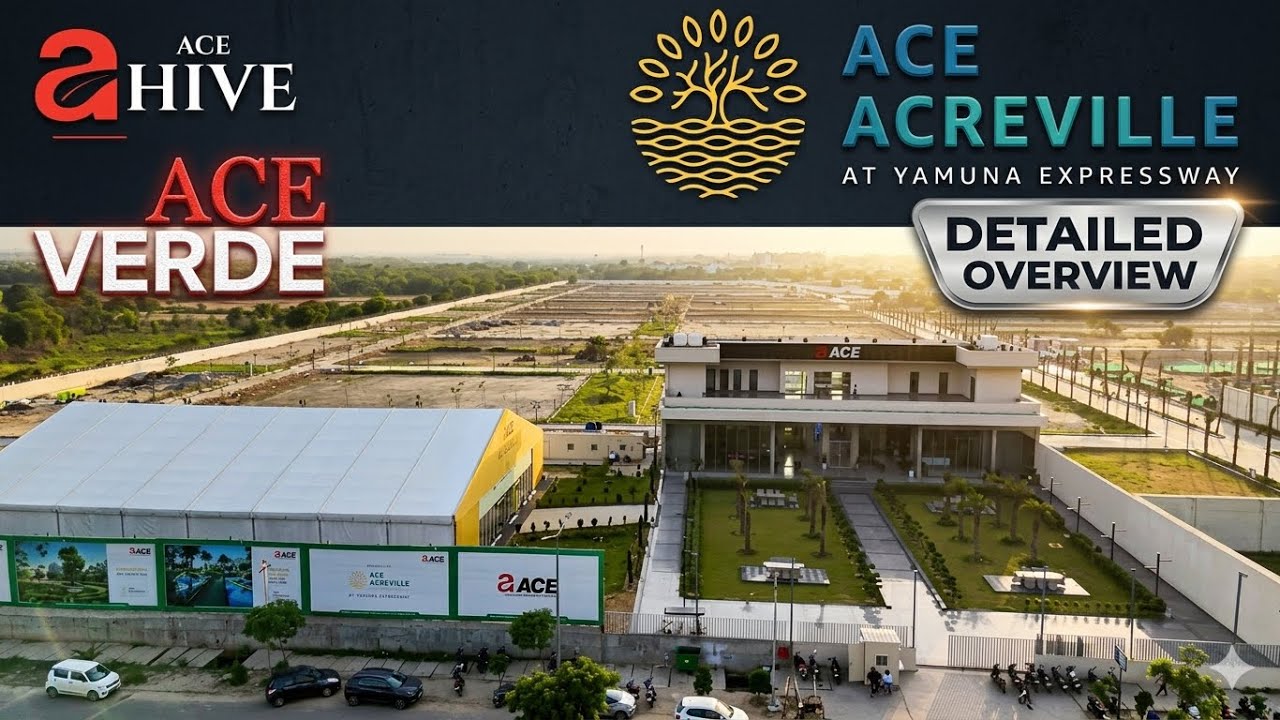 RERA Approved Plots At Yamuna Expressway  Suits Plots & Apartments #Acreville #Hive #Verde #Acegroup