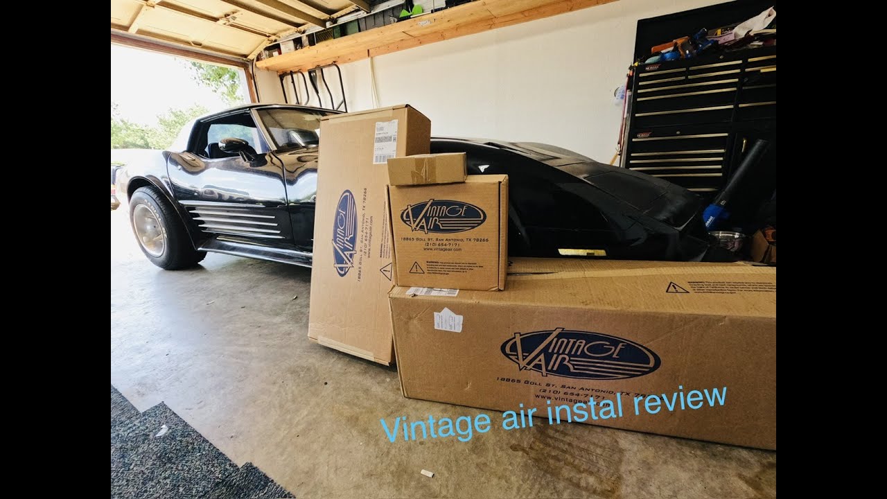 C3 Vintage air Ac install overview , LS swap, C3 Corvette, restomod