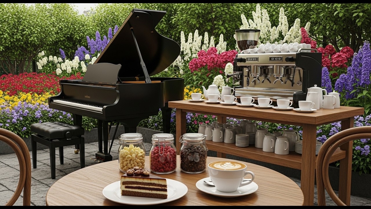 Morning Jazz Café 🌿 Relaxing for Study, Work & Deep Focus 90 Min