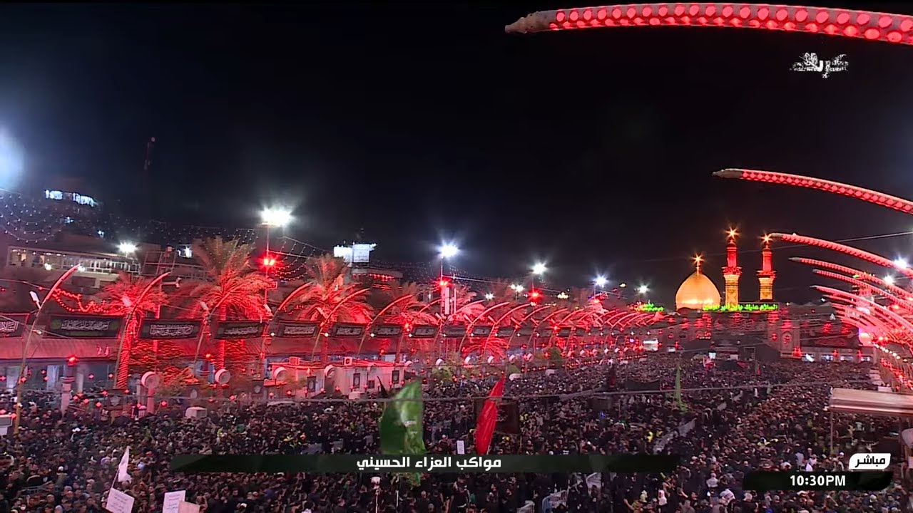 تغطية مواكب العزاء الحسيني ليلة الاربعين - ج3