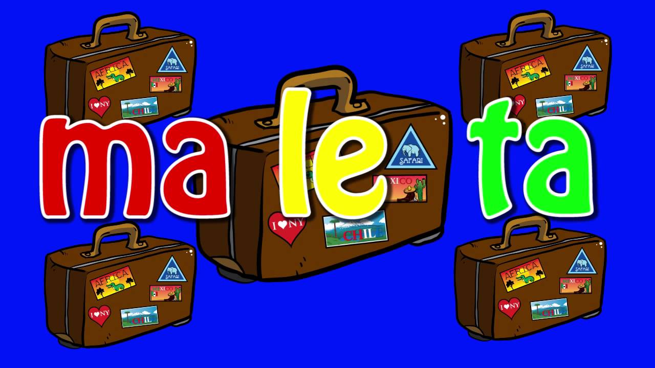 La maleta (animación) Cantando Aprendo a Hablar