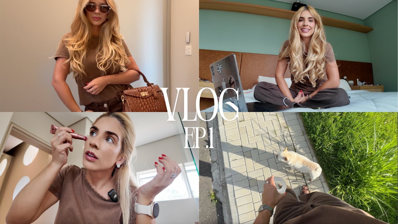 vlog: meu primeiro video do canal!