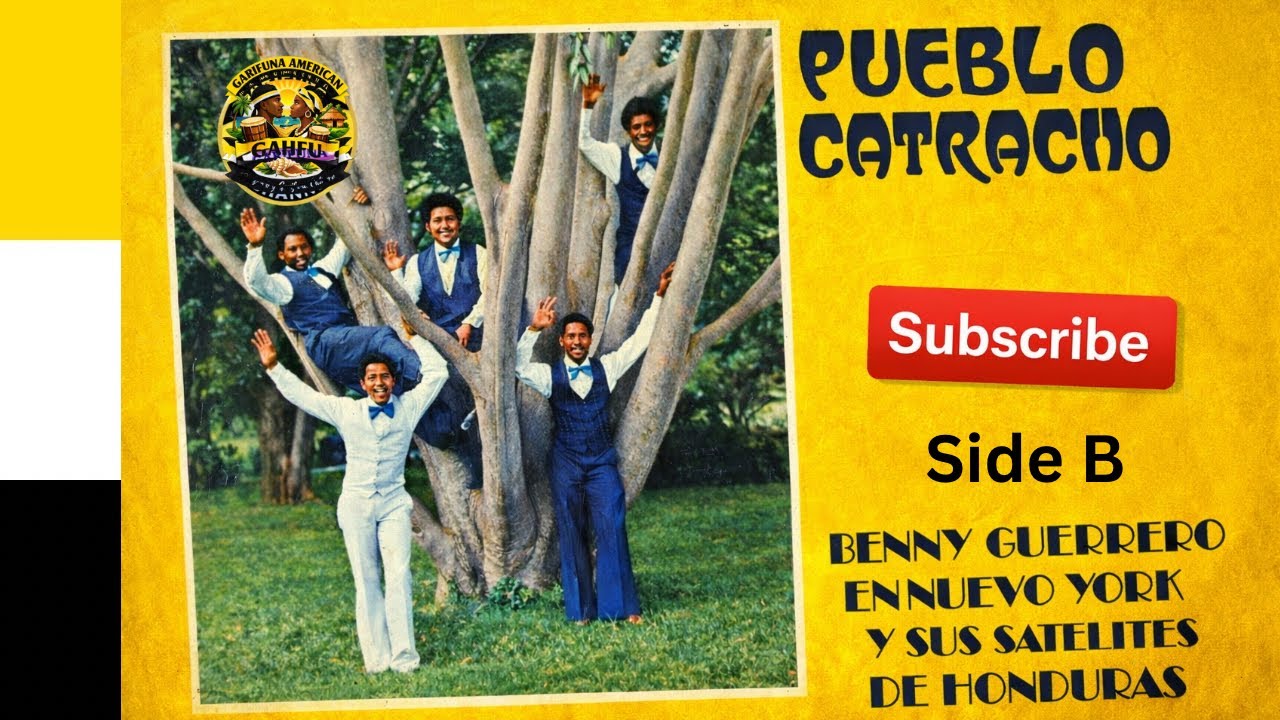 Side B (Copyright) Rare Classic LP 33 RPM Benny Guerrero en Nueva York y Sus Satélites de Honduras 