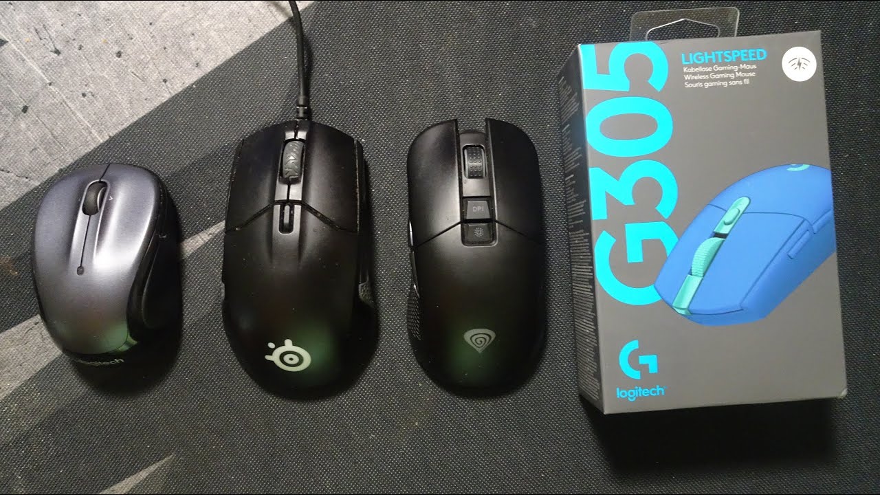 Logitech G305 ufundowany przez widzów Unboxing i pierwsze wrażenia