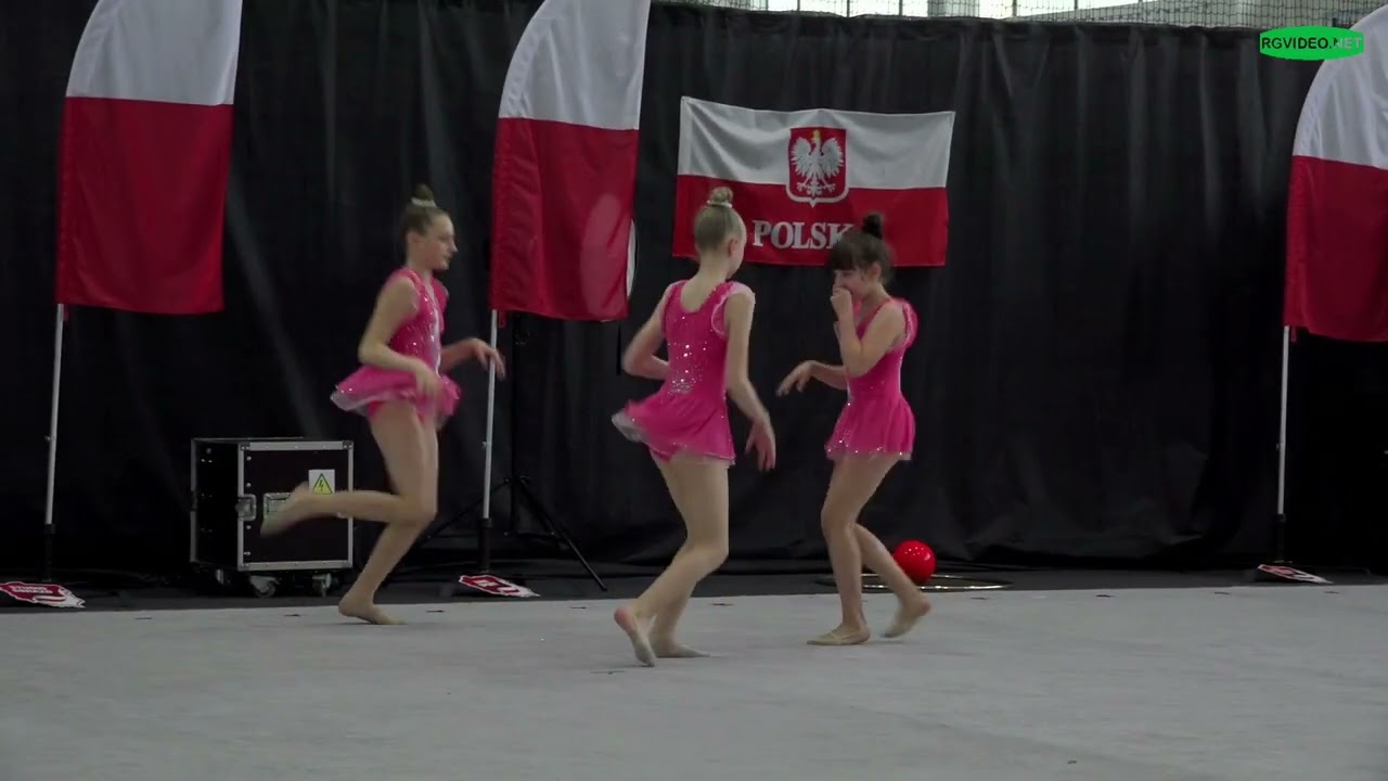 MATUSZEWSKA WOJSZ BUGAJSKA STUDIO GWIAZD MYSŁOWICE TRIO Gimnastyka Artystyczna Mistrzostwa Trio 2024