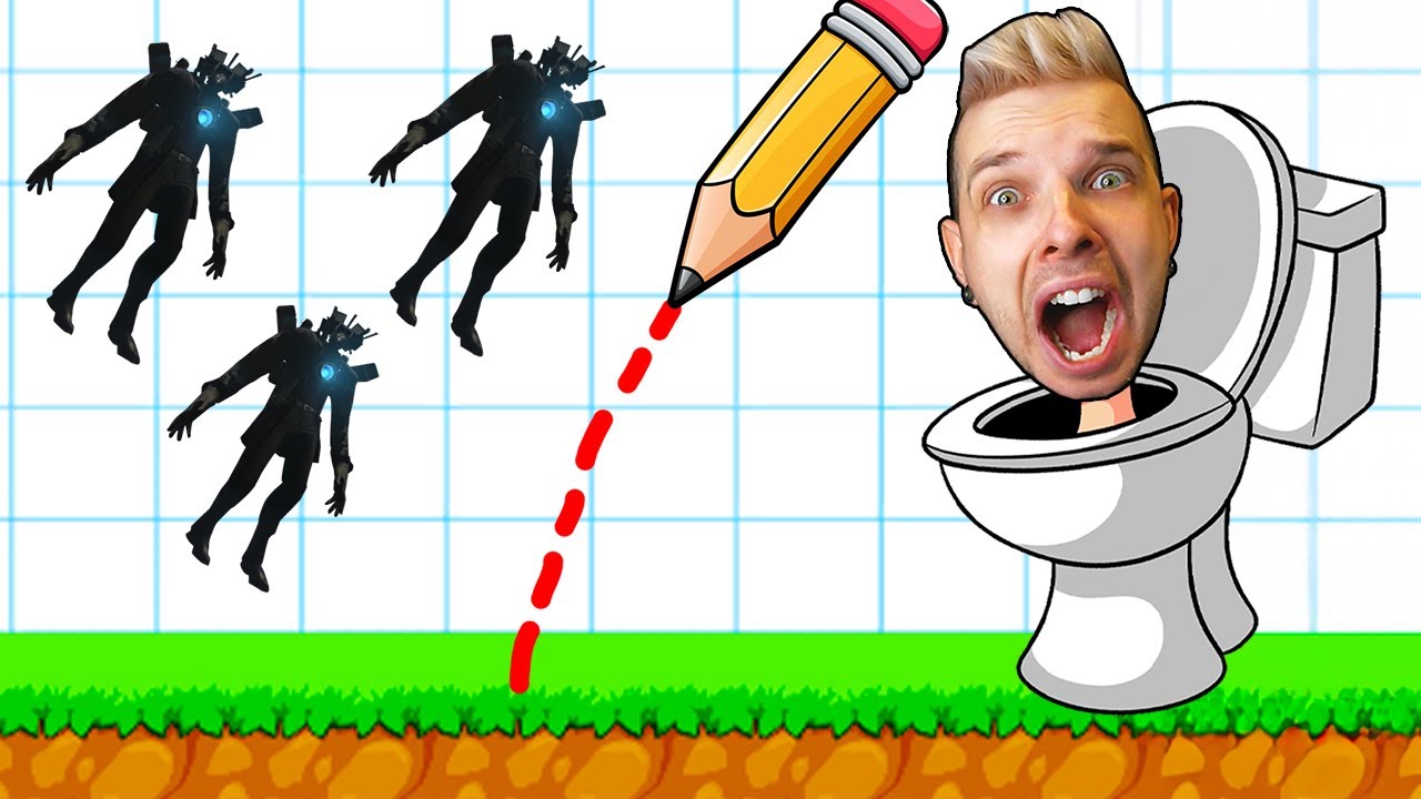 RYSUJĘ BY UCIEC PRZED SKIBIDI TOILET!