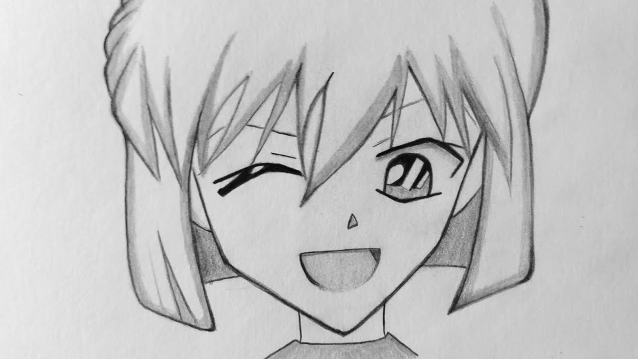 رسم هيبارا من انمي المحقق كونان / رسم انمي
