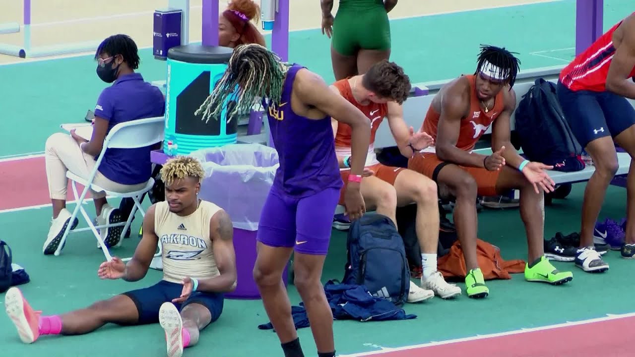 From basketball to NCAA history: JuVaughn Harrison's journey to the track