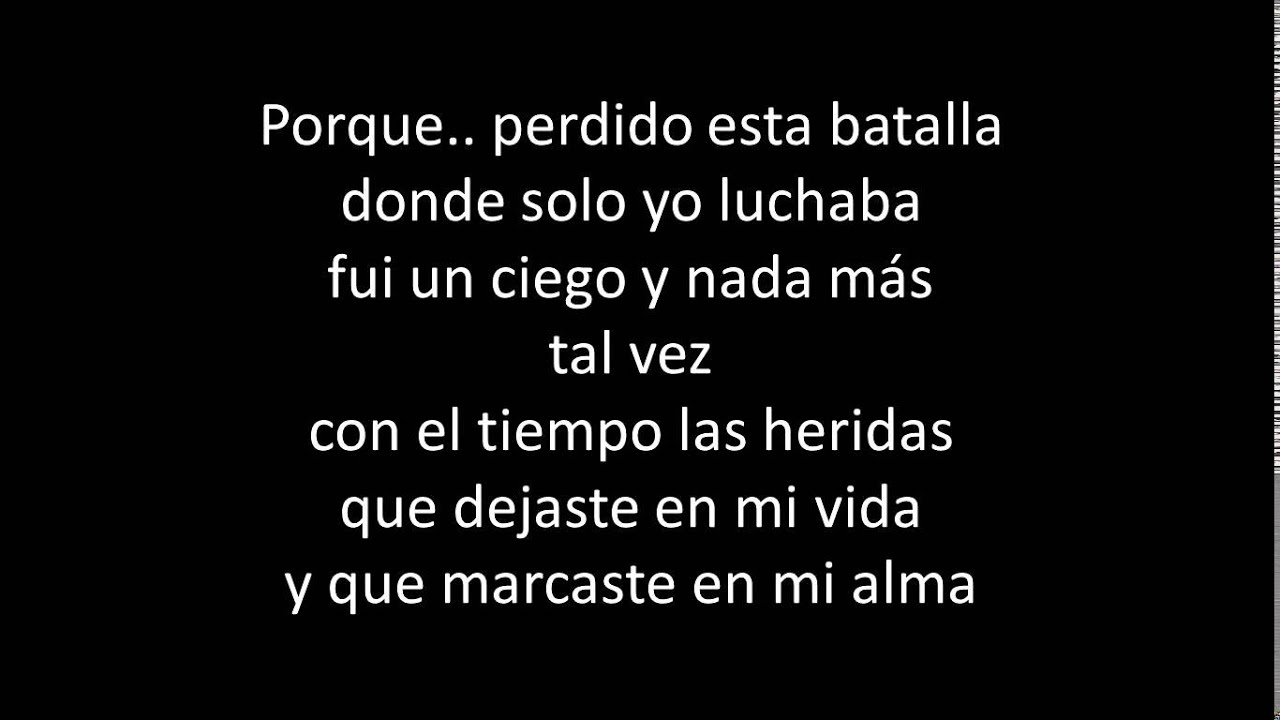 No Desaparecerá letra