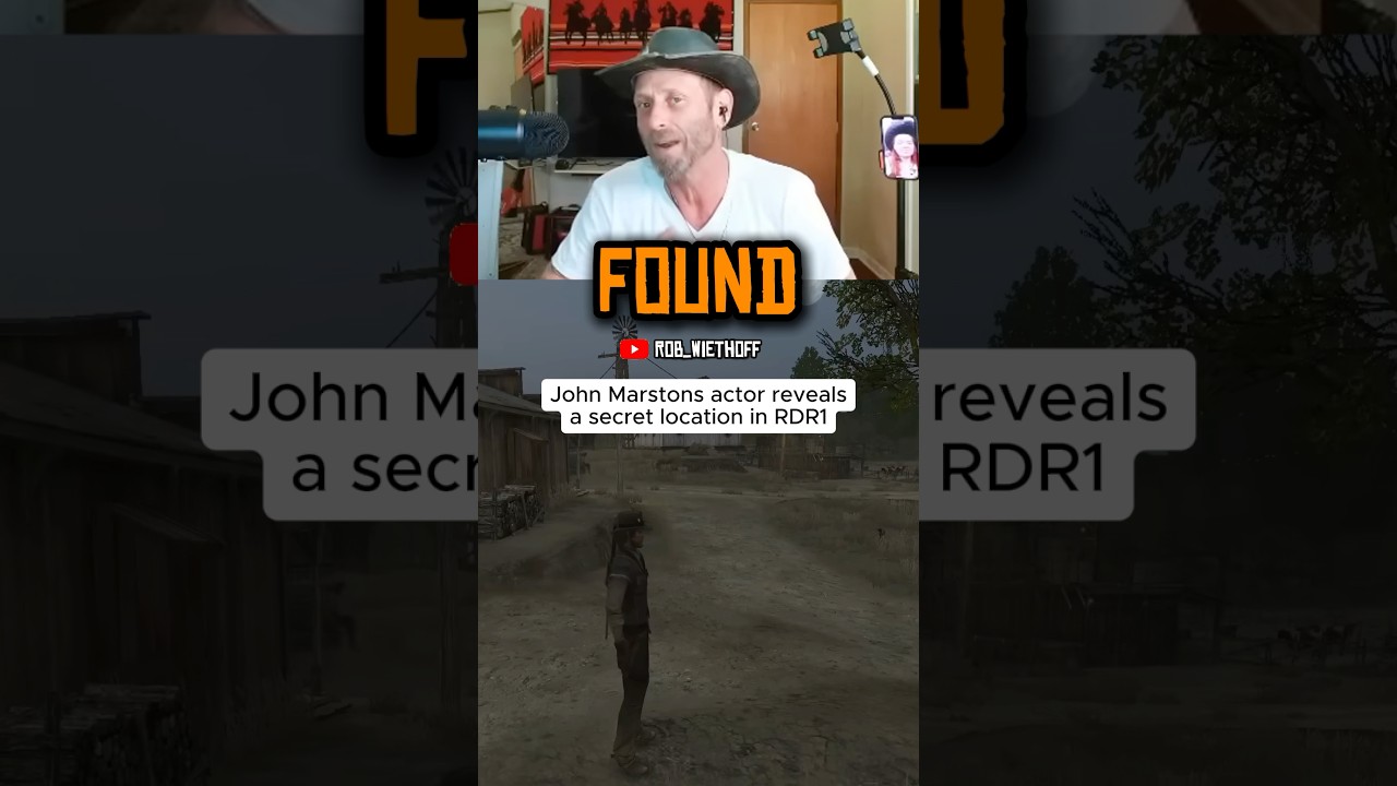 Актёр Джона Марстона раскрыл секретное место в RDR1