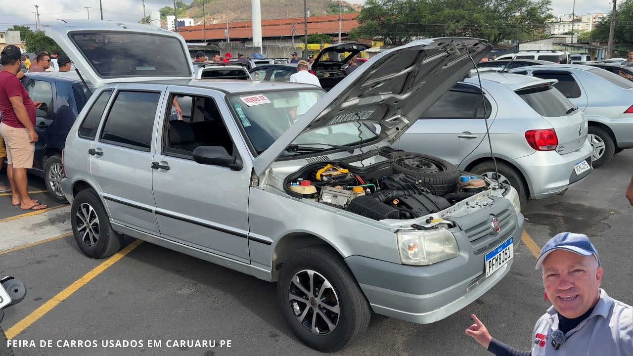 Feira De Carros Usados Em Caruaru PE | OLHA ESSE FIAT UNO